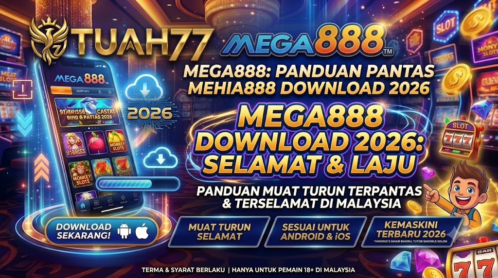 Mega888 Download 2026 Selamat & Laju