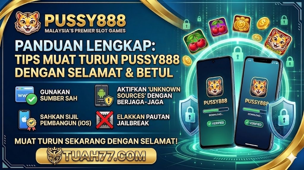 Tips Muat Turun Pussy888 Selamat